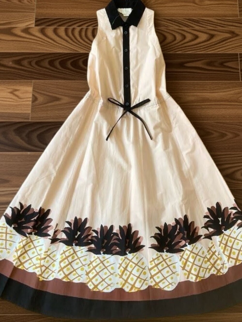 Kate Spade Pineapple Patch Shirtdress Size XL